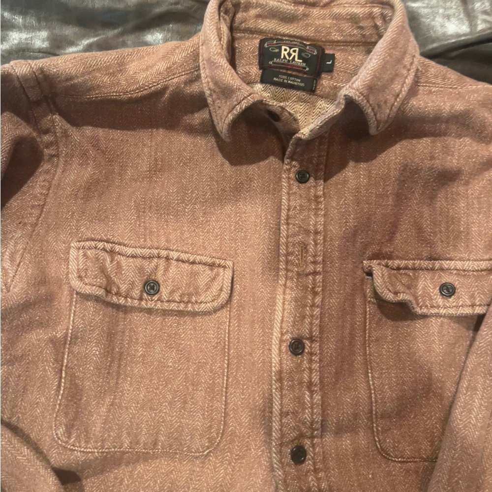 RRL cotton work shirt